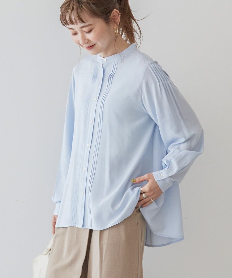 AMERICAN HOLIC「サラックールタックブラウス」|シャツ・ブラウス|