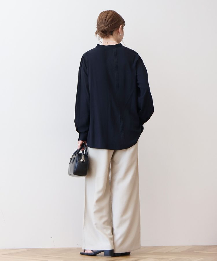 AMERICAN HOLIC「サラックールタックブラウス」|シャツ・ブラウス|