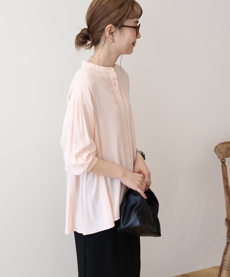 AMERICAN HOLIC「サラックールタックブラウス」|シャツ・ブラウス|