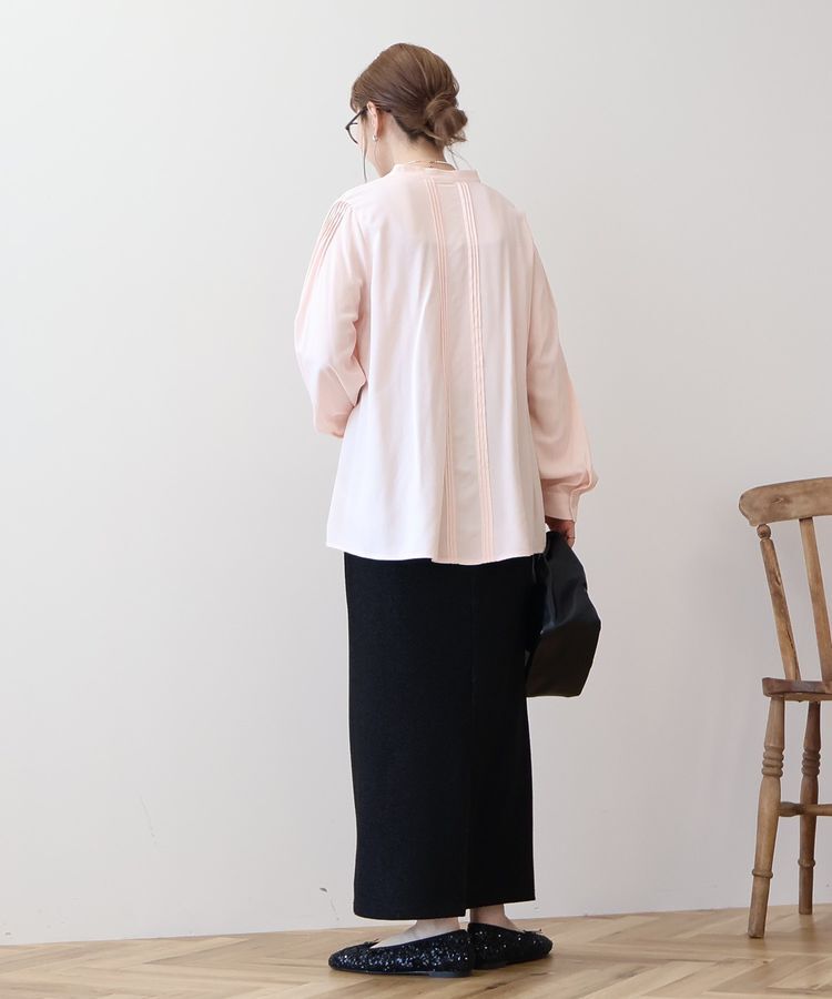 AMERICAN HOLIC「サラックールタックブラウス」|シャツ・ブラウス|