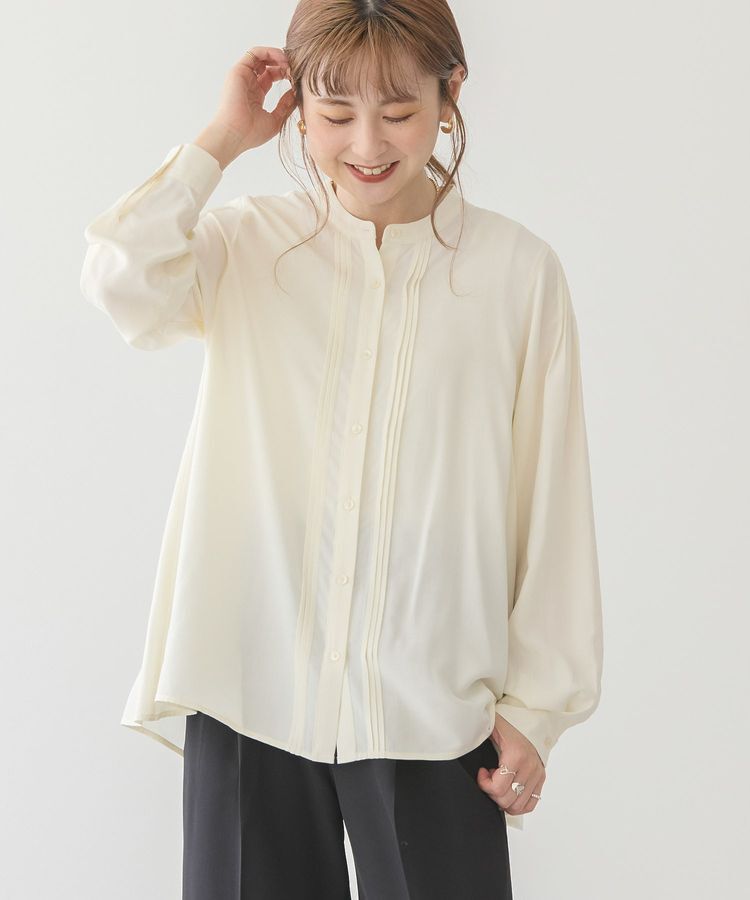 AMERICAN HOLIC「サラックールタックブラウス」|シャツ・ブラウス|