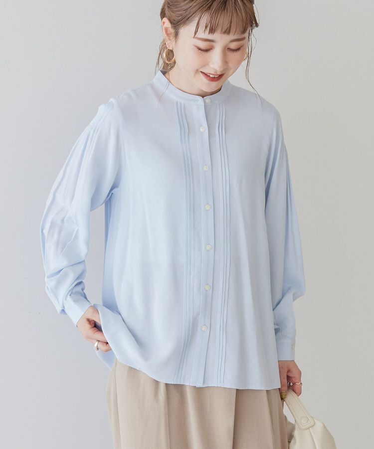 AMERICAN HOLIC「サラックールタックブラウス」|シャツ・ブラウス|