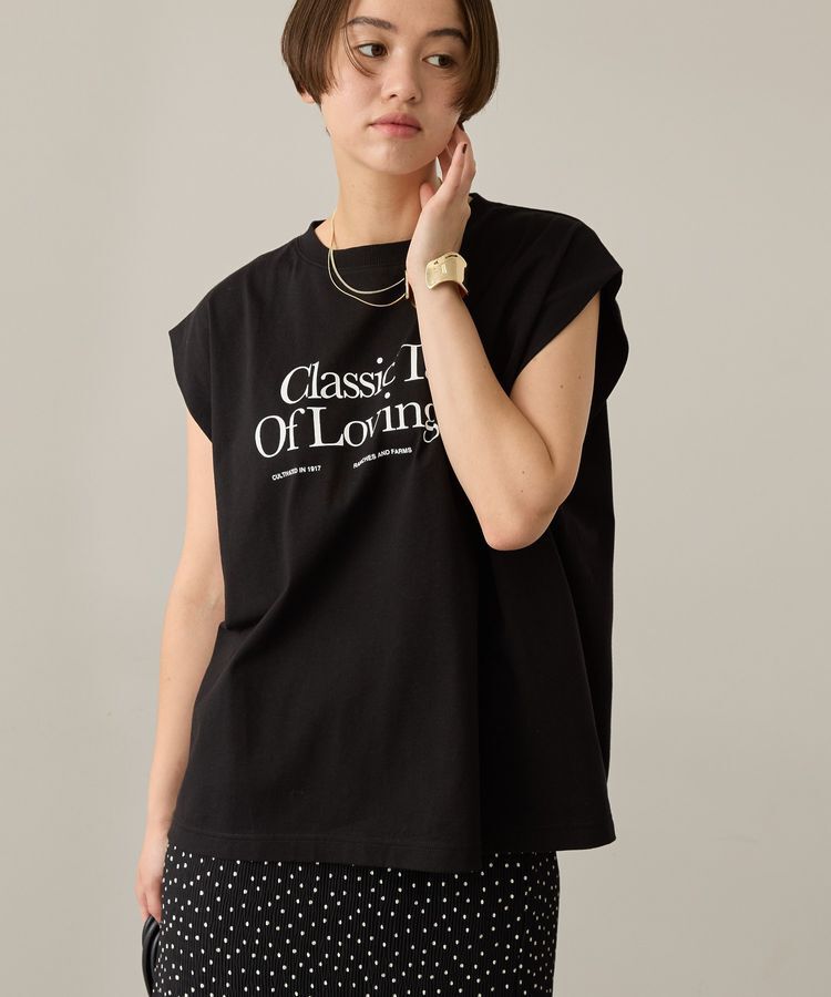 AMERICAN HOLIC「ロゴノースリーブTシャツ」|Tシャツ・カットソー|