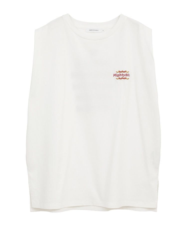 AMERICAN HOLIC「ロゴ刺繍ノースリーブプルオーバー」|Tシャツ・カットソー|