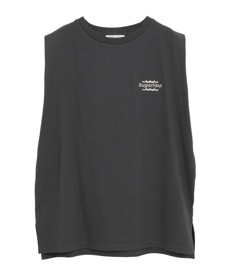 AMERICAN HOLIC「ロゴ刺繍ノースリーブプルオーバー」|Tシャツ・カットソー|