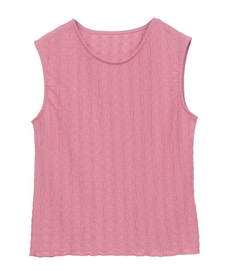 AMERICAN HOLIC「フクレジャガードノースリーブトップス」|Tシャツ・カットソー|