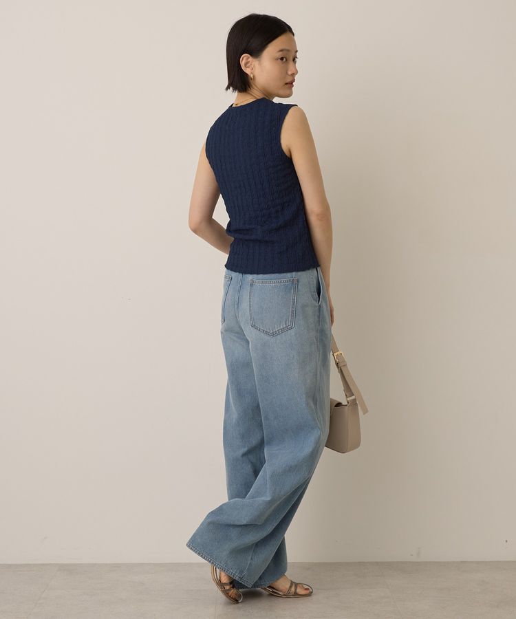 AMERICAN HOLIC「フクレジャガードノースリーブトップス」|Tシャツ・カットソー|