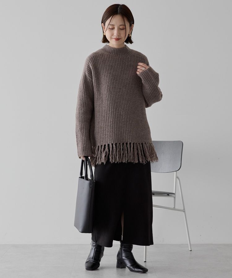 AMERICAN HOLIC「フリンジニットプルオーバー」|ニット・セーター|