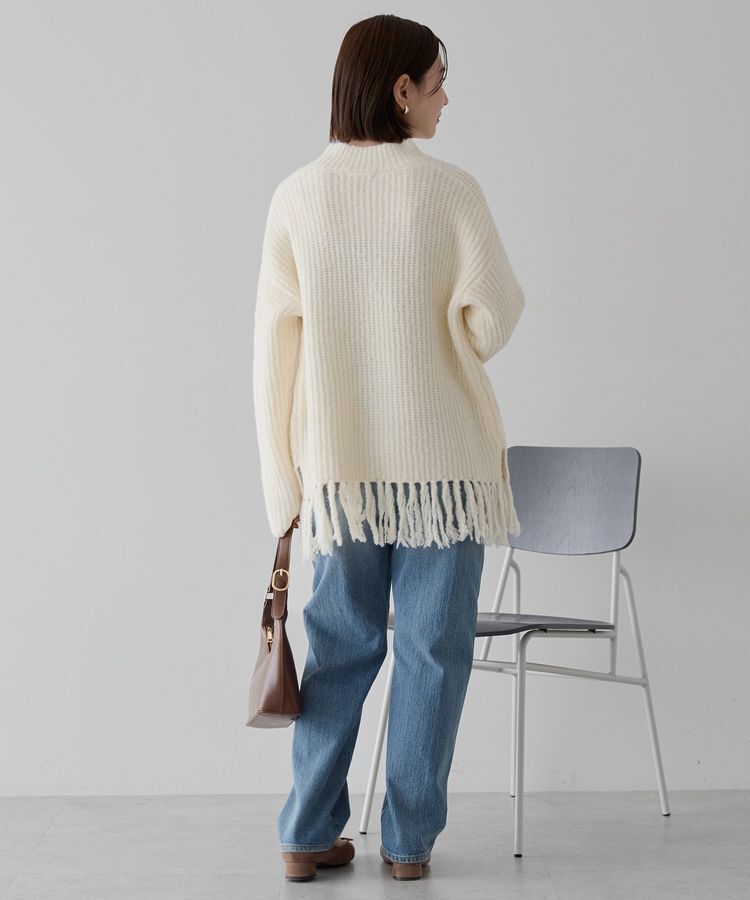 AMERICAN HOLIC「フリンジニットプルオーバー」|ニット・セーター|