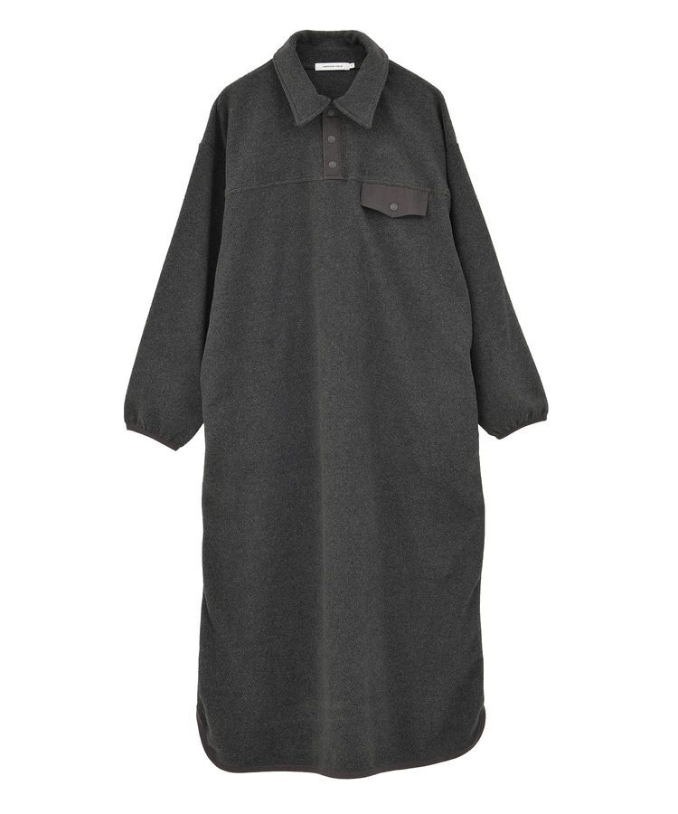 AMERICAN HOLIC「ハーフスナップフリースワンピース」|ワンピース|