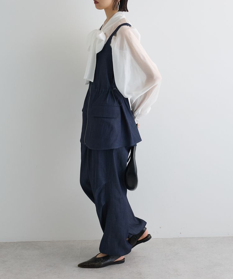 AnriettMusee「シアーボウタイブラウス」|シャツ・ブラウス|