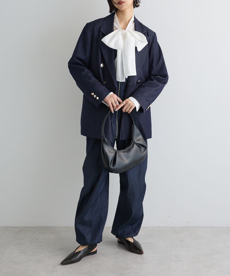 AnriettMusee「シアーボウタイブラウス」|シャツ・ブラウス|