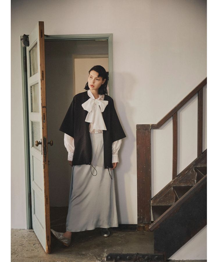 AnriettMusee「シアーボウタイブラウス」|シャツ・ブラウス|