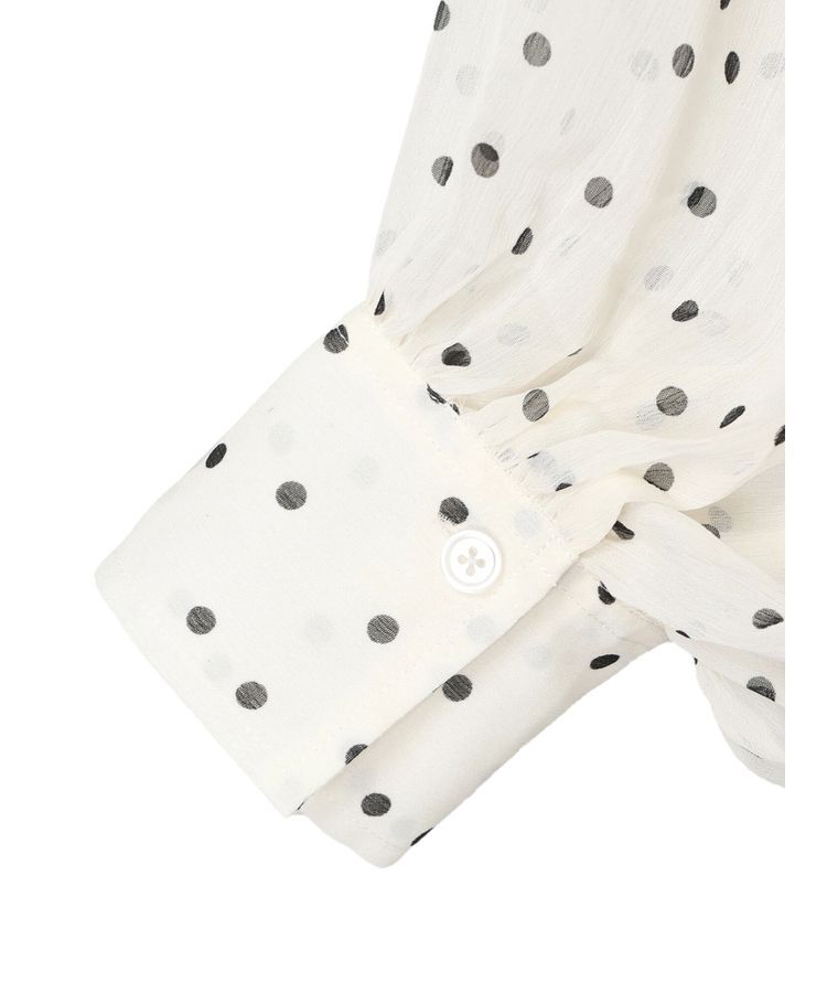 AnriettMusee「シアーボウタイブラウス」|シャツ・ブラウス|