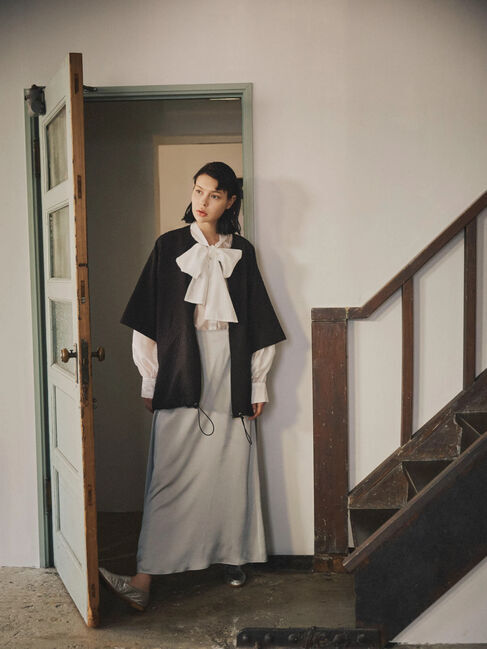 AnriettMusee「シアーボウタイブラウス」|シャツ・ブラウス|