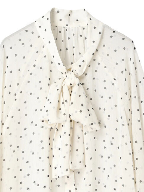 AnriettMusee「シアーボウタイブラウス」|シャツ・ブラウス|