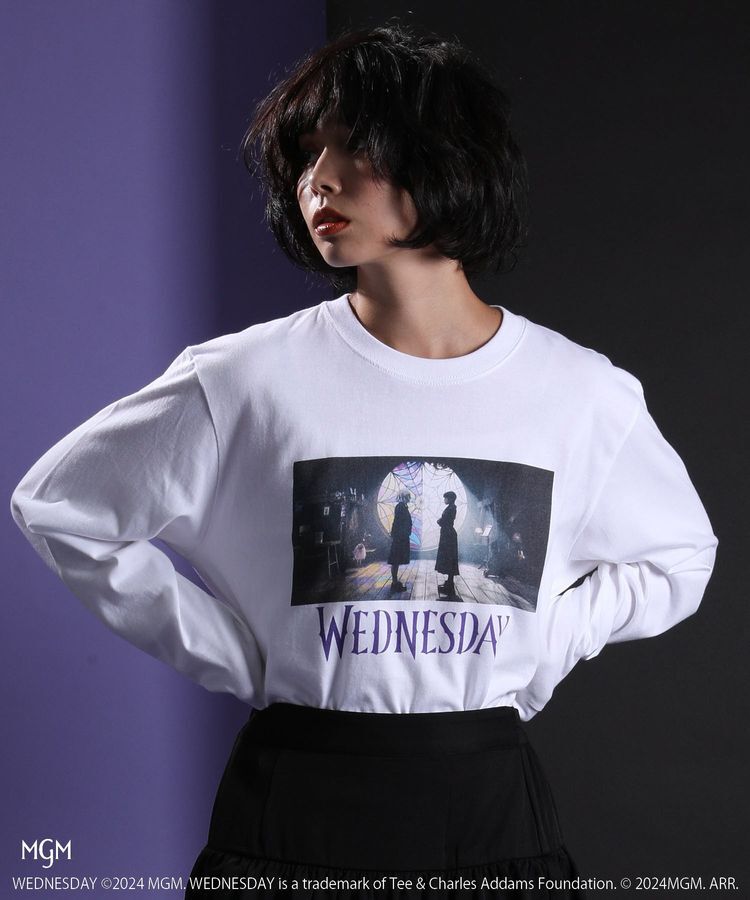 Green Parks「■WEDNESDAY フォトptロングTEE」|Tシャツ・カットソー|