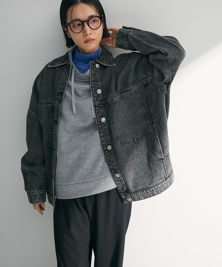 Green Parks「ダンボール抜け衿プルオーバー」|スウェット・ジャージ|