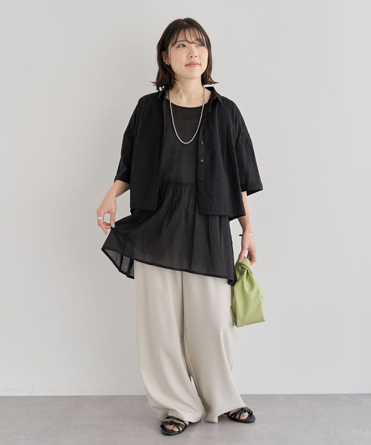 Green Parks「・ELENCARE DUE サイドベルトタックパンツ」|その他|