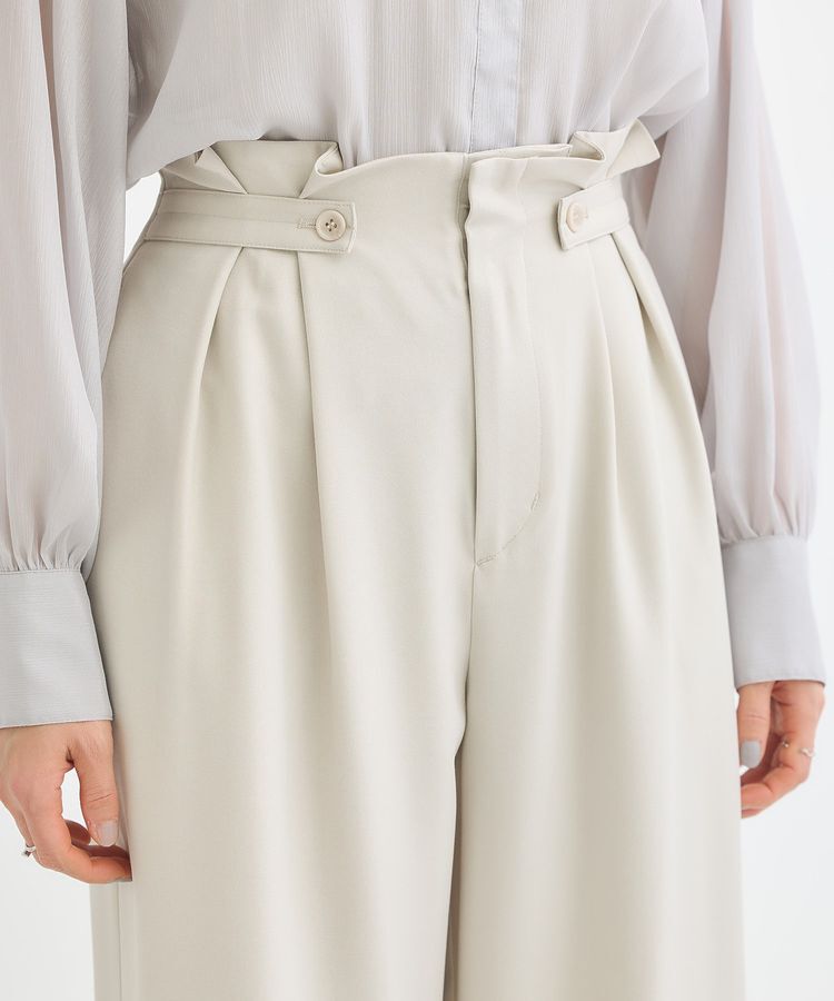 Green Parks「・ELENCARE DUE サイドベルトタックパンツ」|その他|