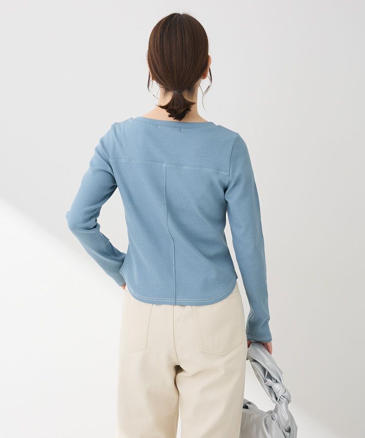 Green Parks「・SUGAR SPOON ビスチェラインリブロンTEE」|Tシャツ・カットソー|