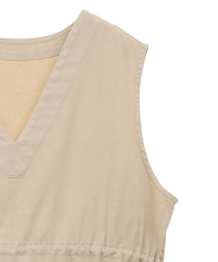 Green Parks「ピグメントドロストベスト」|ベスト・ジレ|