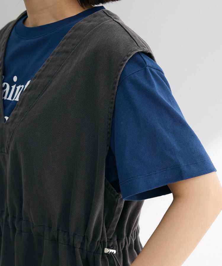 Green Parks「ピグメントドロストベスト」|ベスト・ジレ|