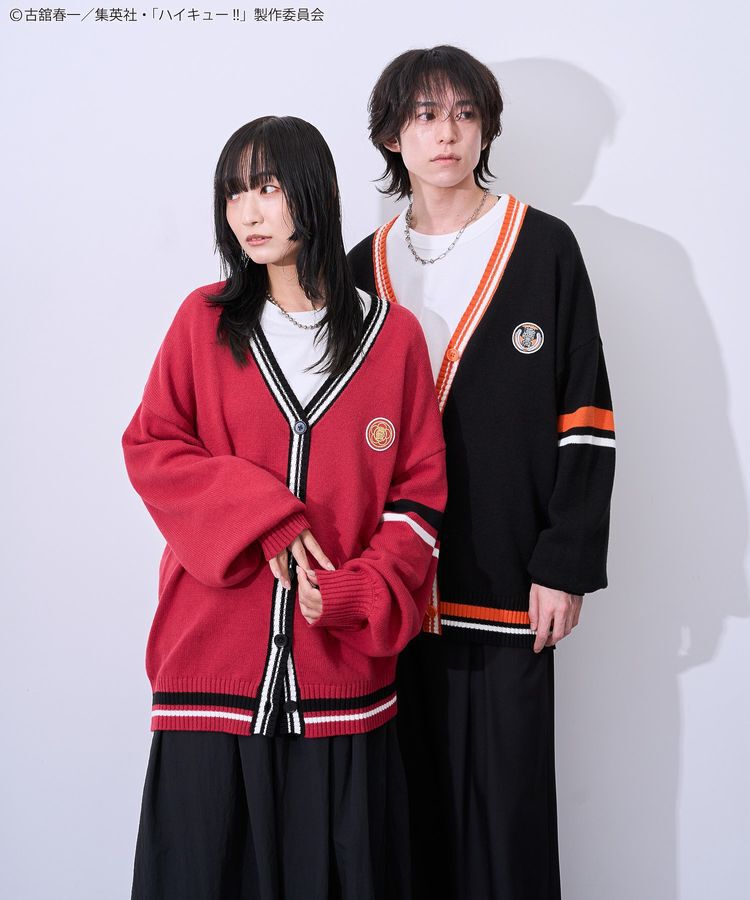Green Parks「ハイキュー!! ラインカーディガン」|カーディガン|