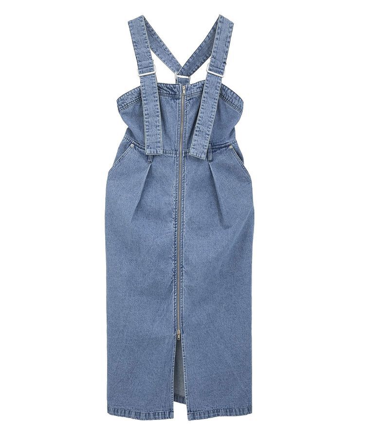 Green Parks「・SUGAR SPOON 2wayデニムジャンスカ」|ジャンパースカート|