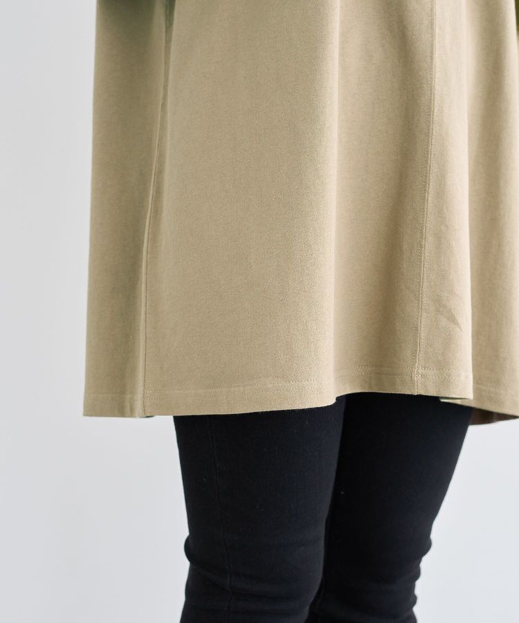 Green Parks「袖サテンドッキングチュニック」|チュニック|
