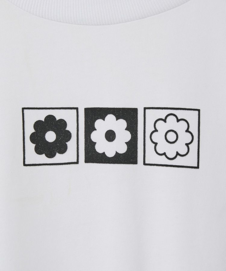 Green Parks「■WITH KURUMI NAKATA フラワーフロッキーロンT」|Tシャツ・カットソー|