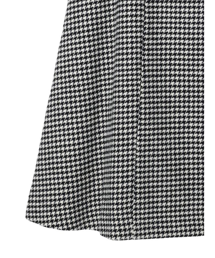 YECCA VECCA「千鳥柄Aラインロングスカート」|スカート|