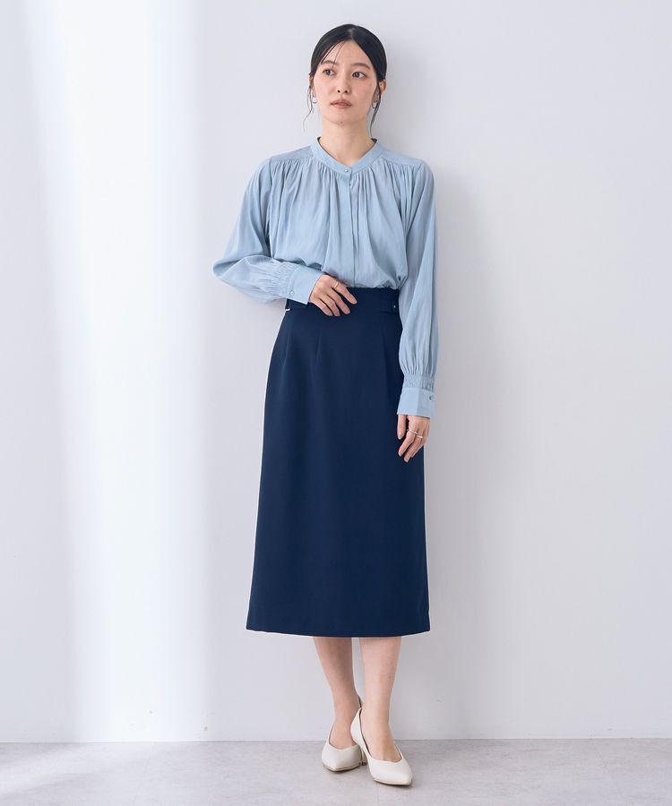 YECCA VECCA「ギャザーブラウス」|シャツ・ブラウス|