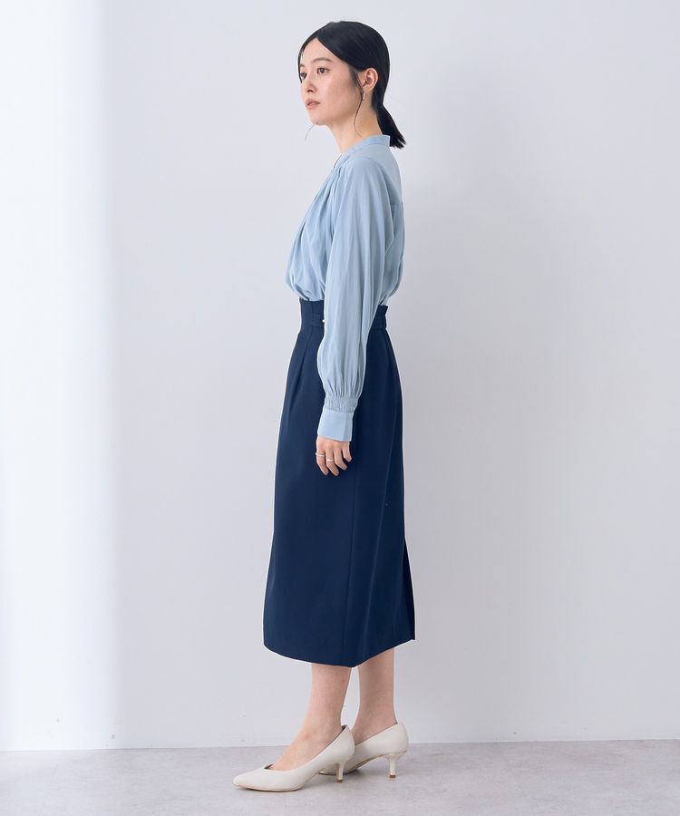 YECCA VECCA「ギャザーブラウス」|シャツ・ブラウス|