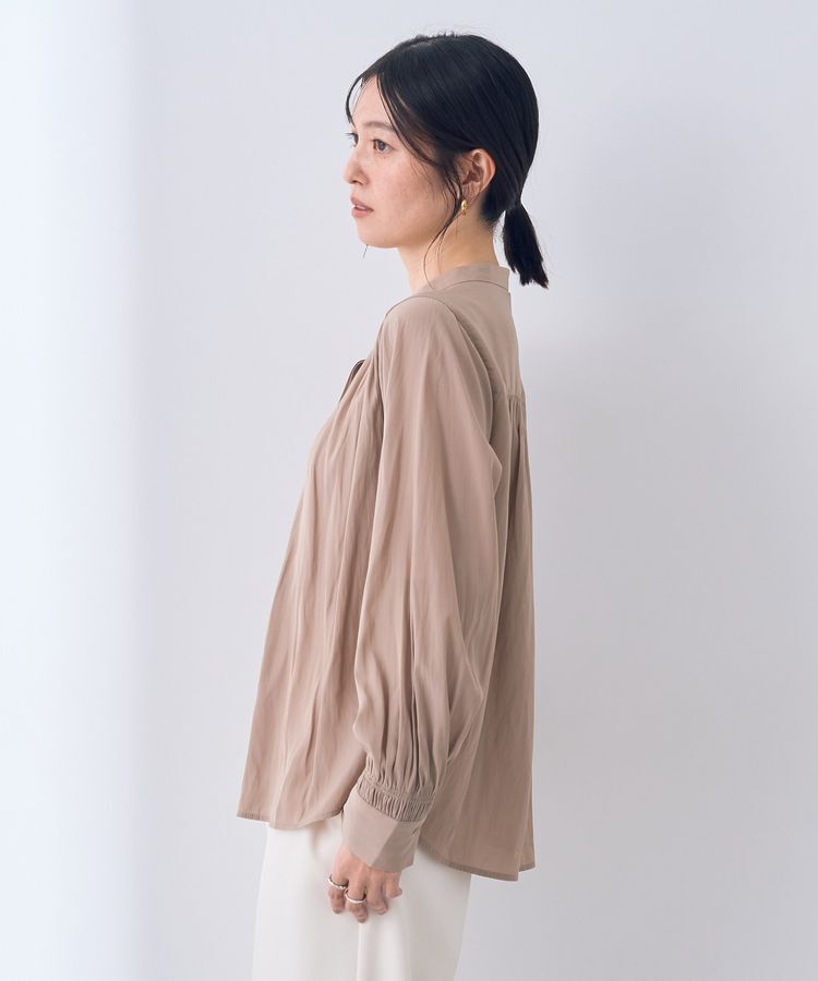 YECCA VECCA「ギャザーブラウス」|シャツ・ブラウス|