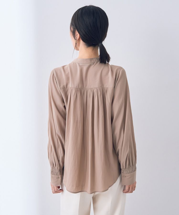 YECCA VECCA「ギャザーブラウス」|シャツ・ブラウス|