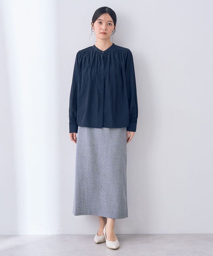 YECCA VECCA「ギャザーブラウス」|シャツ・ブラウス|