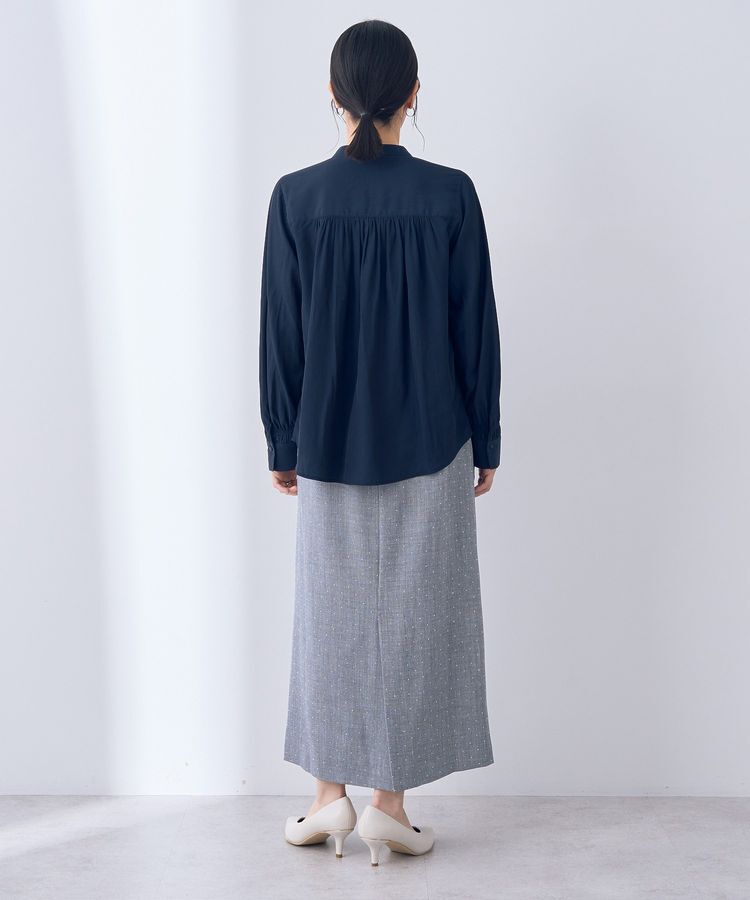 YECCA VECCA「ギャザーブラウス」|シャツ・ブラウス|