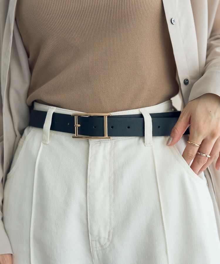 YECCA VECCA「ゴールドバックルベルト」|ベルト|