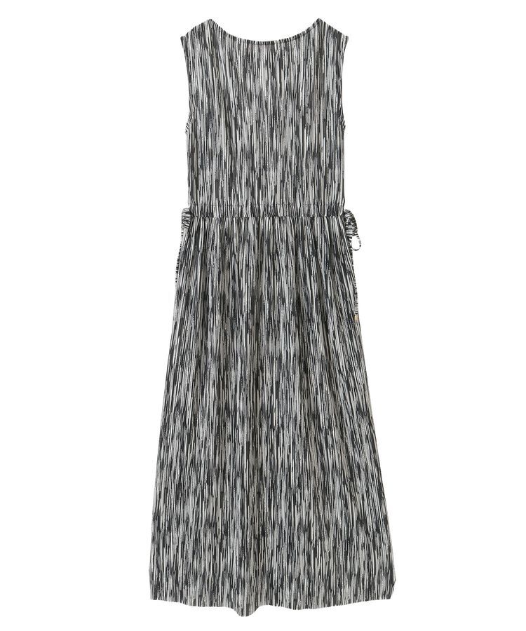 YECCA VECCA「ランダムアート柄プリーツワンピース」|ワンピース|