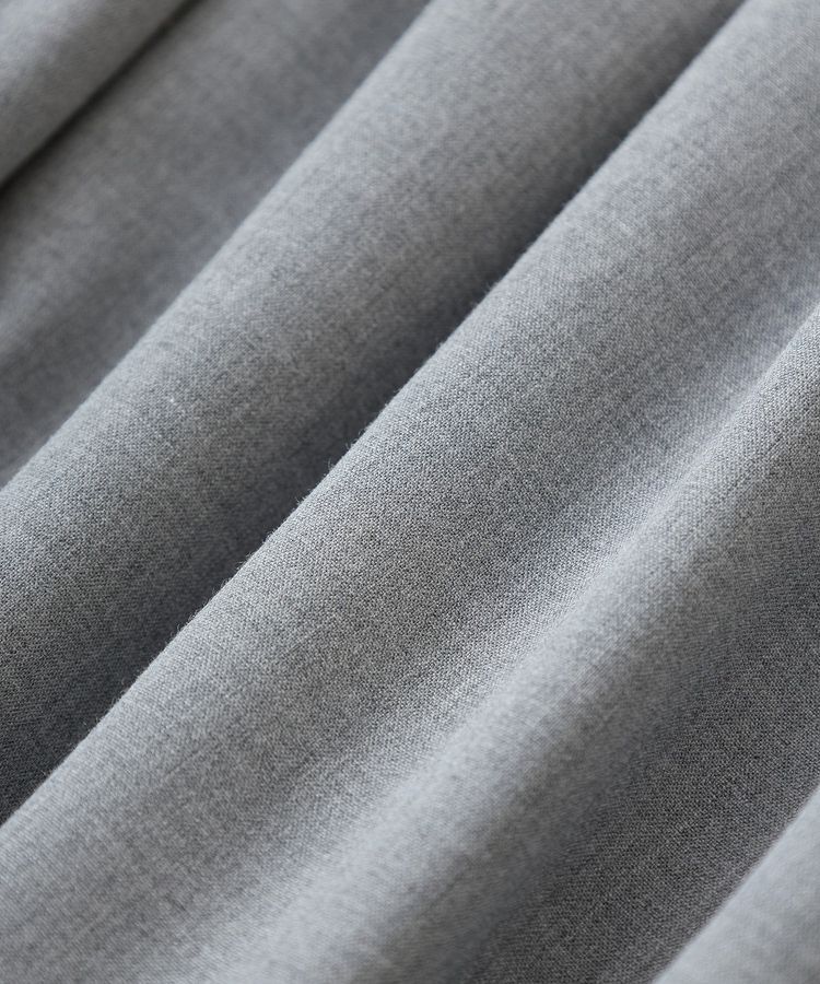 YECCA VECCA「【UVカット/接触冷感】ボリュームスリーブタックワンピース」|ワンピース|