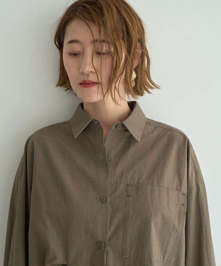 Editt by YECCA VECCA「2way袖デザインロングシャツ」|シャツ・ブラウス|