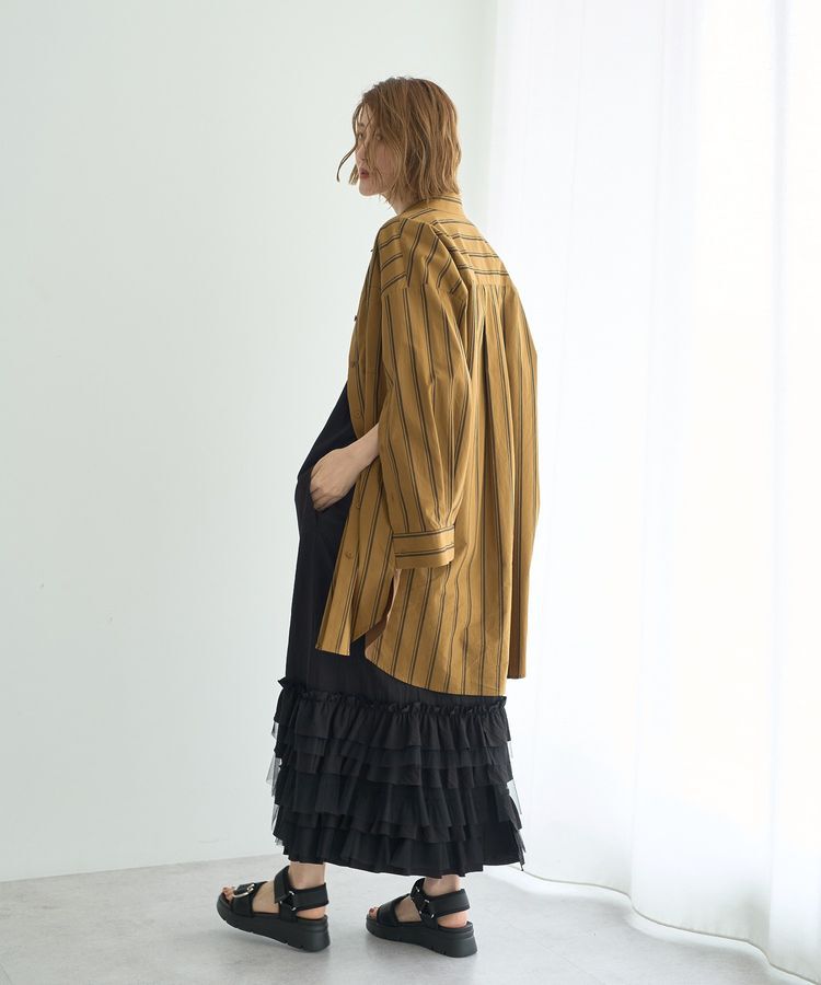 Editt by YECCA VECCA「2way袖デザインロングシャツ」|シャツ・ブラウス|