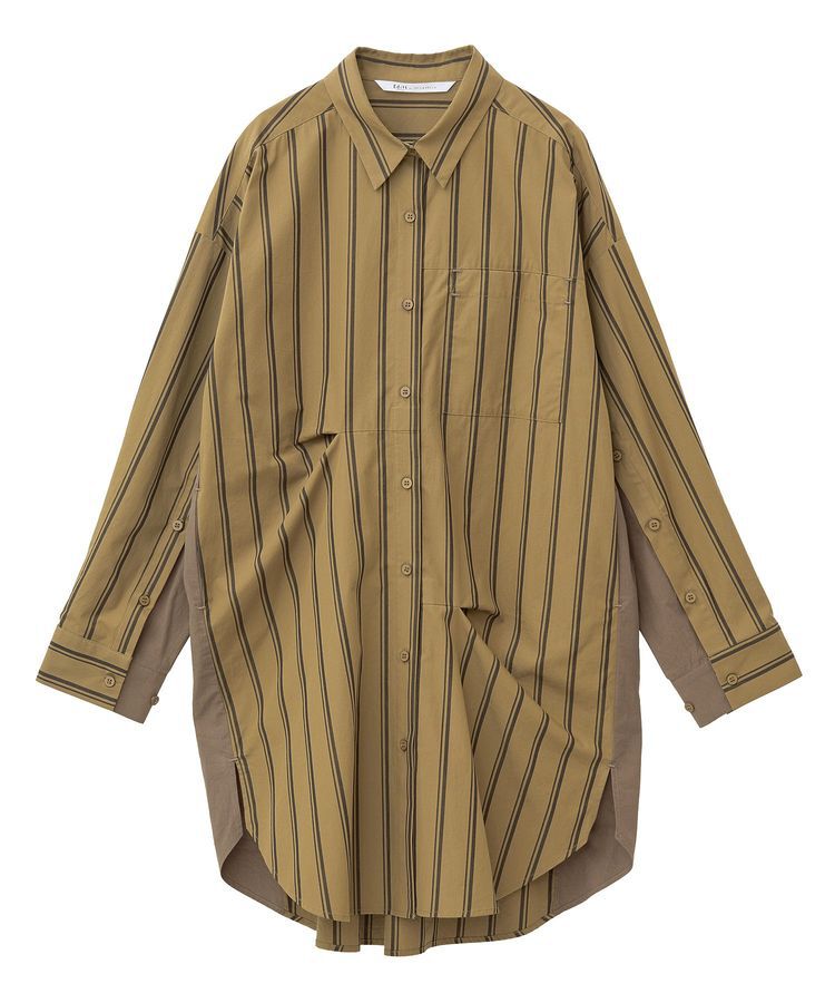 Editt by YECCA VECCA「2way袖デザインロングシャツ」|シャツ・ブラウス|