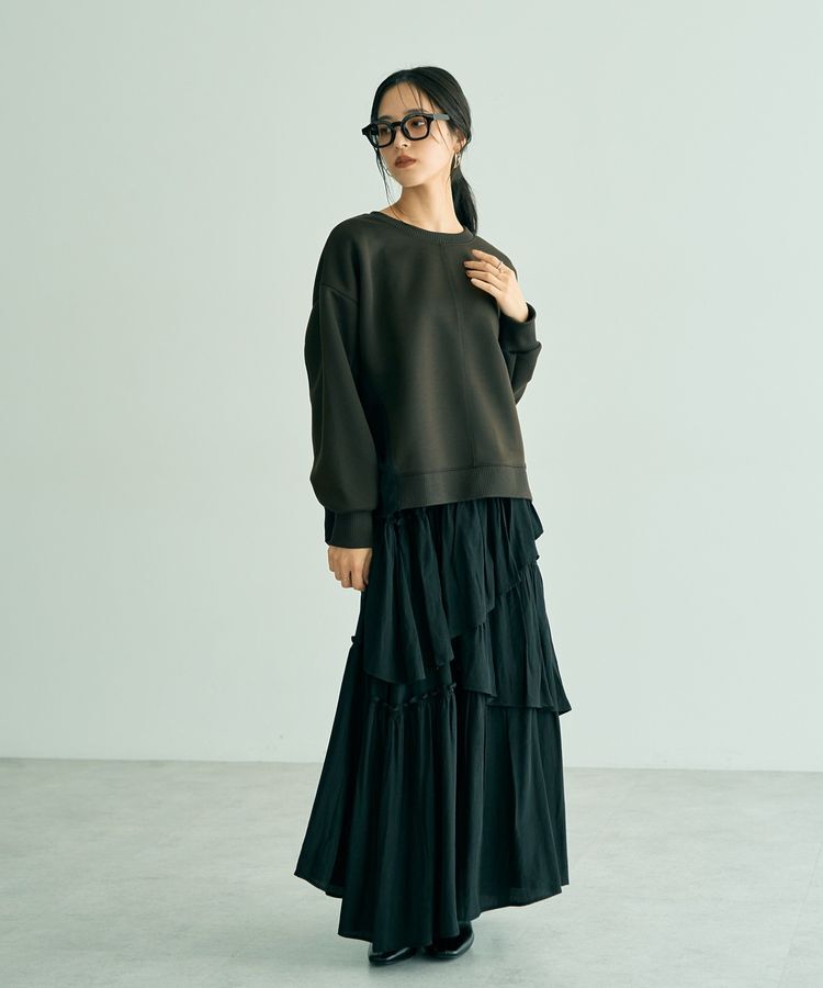 YECCA VECCA「切替プルオーバー」|Tシャツ・カットソー|