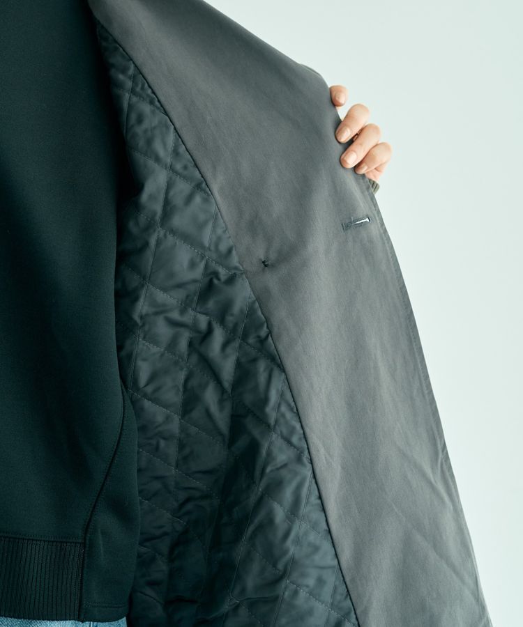 YECCA VECCA「2wayロング丈MA-1風コート」|その他|