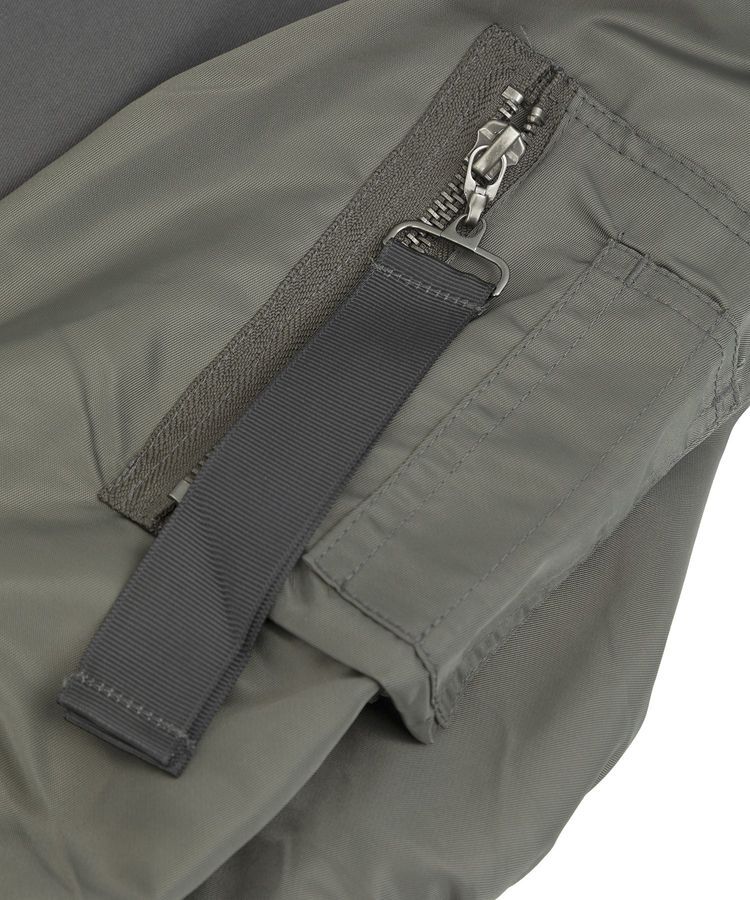 YECCA VECCA「2wayロング丈MA-1風コート」|その他|