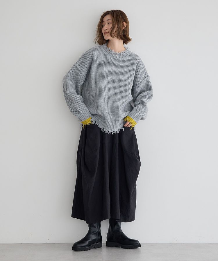 Editt by YECCA VECCA「コクーンデザインワイドパンツ」|その他|