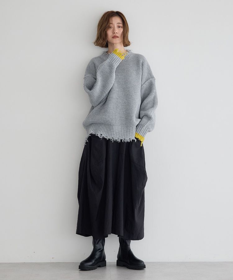 Editt by YECCA VECCA「コクーンデザインワイドパンツ」|その他|