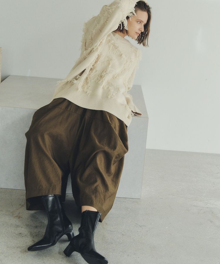 Editt by YECCA VECCA「コクーンデザインワイドパンツ」|その他|